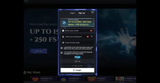 ThorFortune Casino Login